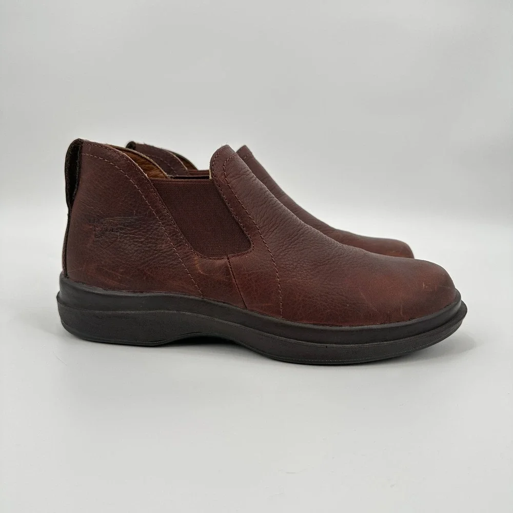 Red Wing Shoes 8602 Mens 8.5 EE Brown Leather‎ Chelsea Slip On Ankle Boots